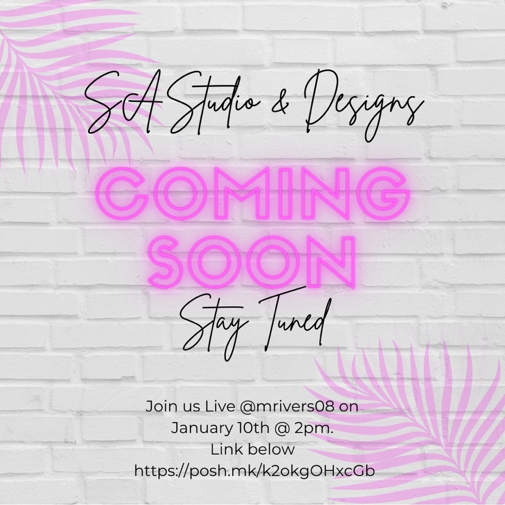 ❣️Join us tomorrow for our First Live Show here on Poshmark❣️